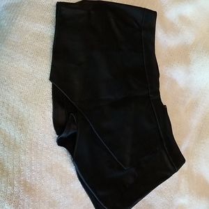 Pleather hot shorts Express size 8